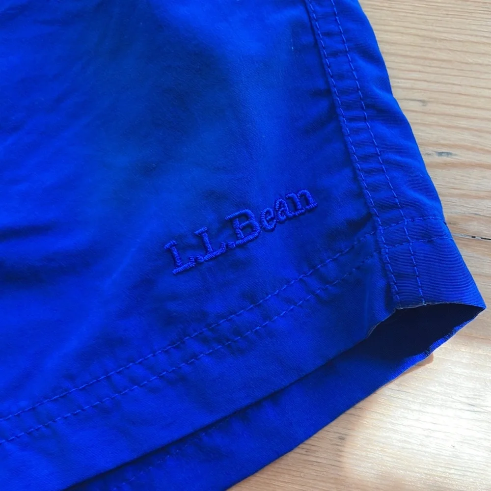 L.L. Bean XXL Blue Men’s Swim Trunks ItemID 215657 EUC